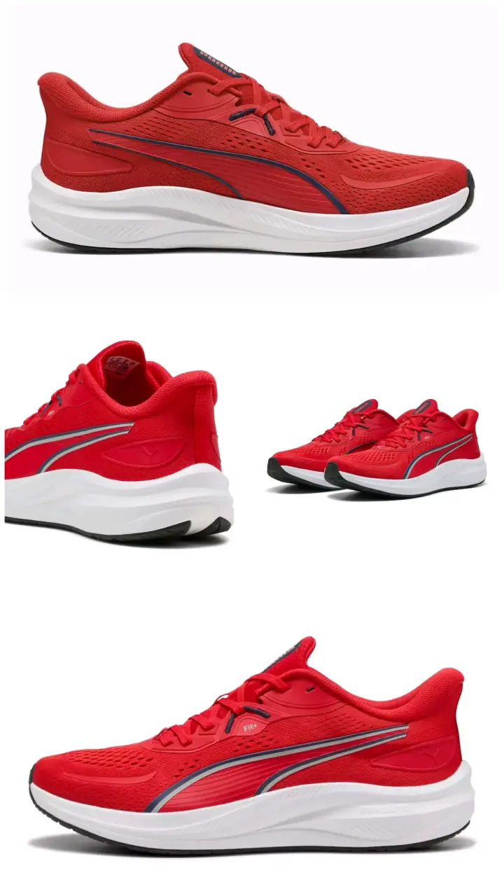 Zapatillas deportivas rojas para correr Puma