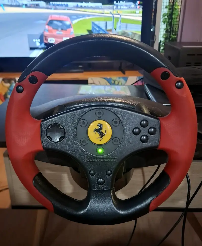 Volante Thrustmaster Ferrari con Pedales PC/PS3 - 1