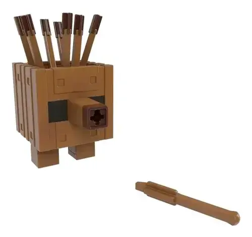 Figura de juguete de golem de madera sin flecha - 2