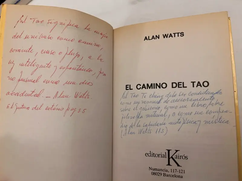Libro 'El Camino del Tao' de Alan Watts - 4