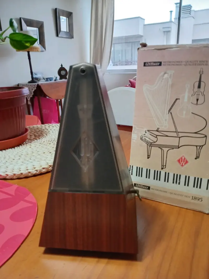 Metrónomo Wittner sistema Maelzel made in Germany