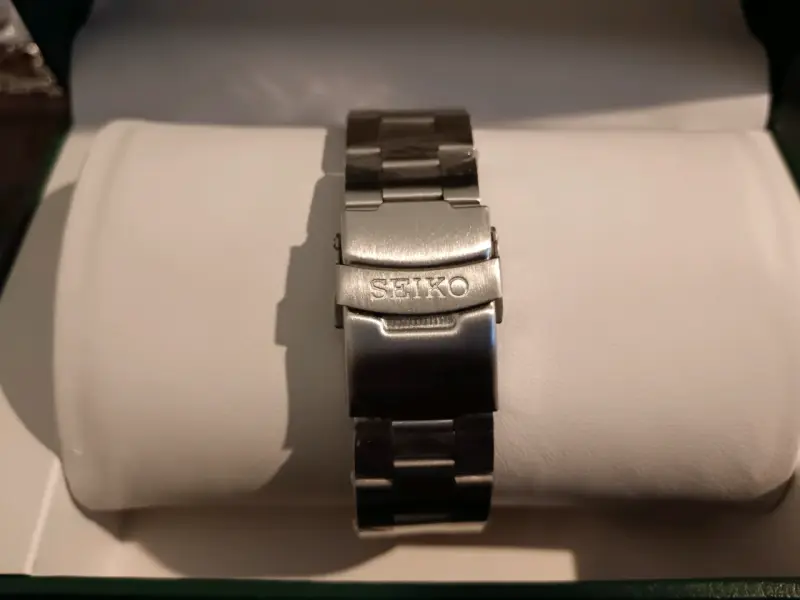 Reloj Seiko 5 con bisel azul de acero inoxidable - 2