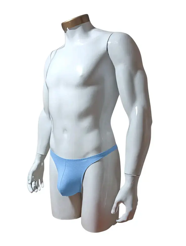 Sutien masculino azul claro