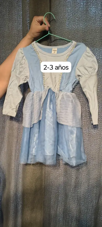 Disfraz de hada verde para niña 2-3 años - miniatura 2