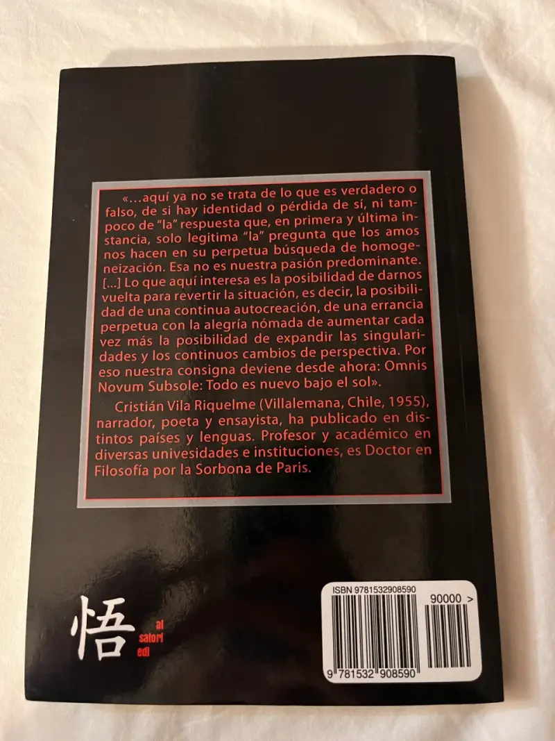 Libro Materias Salvajes de Cristián Vila Riquelme - 2