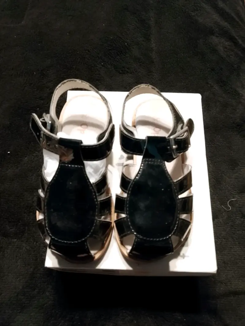 Sandalias negras para niños Opaline nuevas - 2