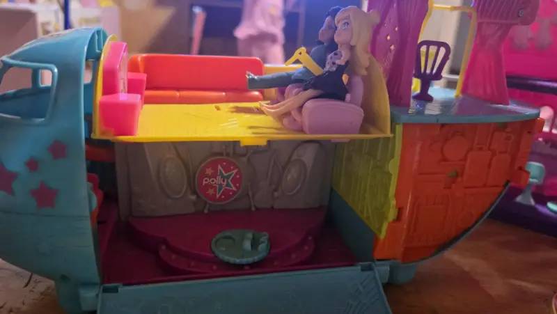 Casa, avión, auto helado polly pocket - 5