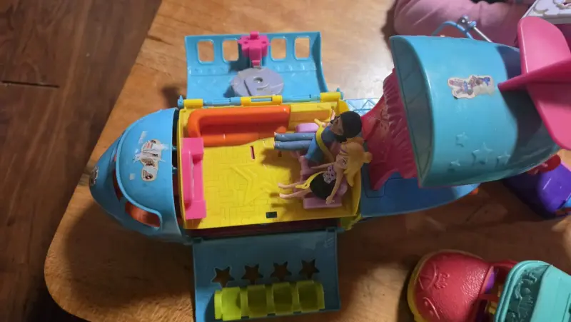 Casa, avión, auto helado polly pocket - 6
