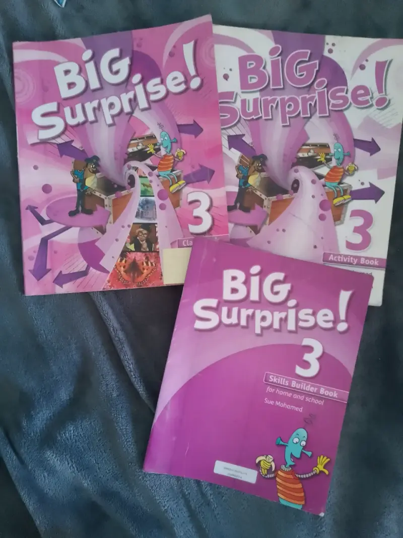 Libros de inglés Big Surprise 3 para niños