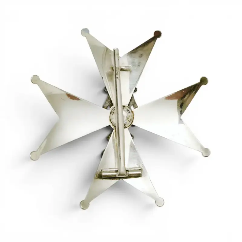 Condecoración Cruz Real Orden Vasa Plata Suecia 19 - 2