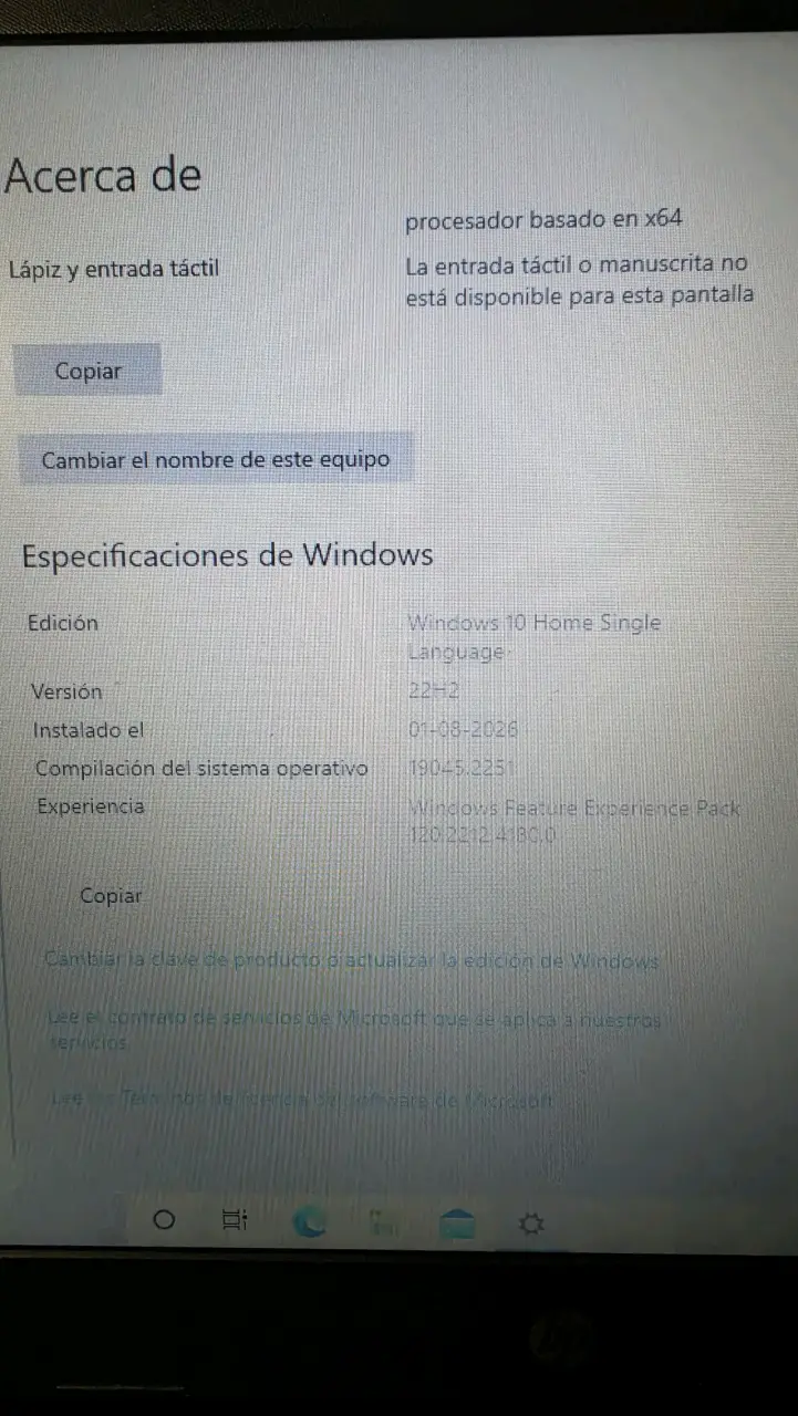 Laptop HP con procesador AMD E2 y 4GB RAM - 5