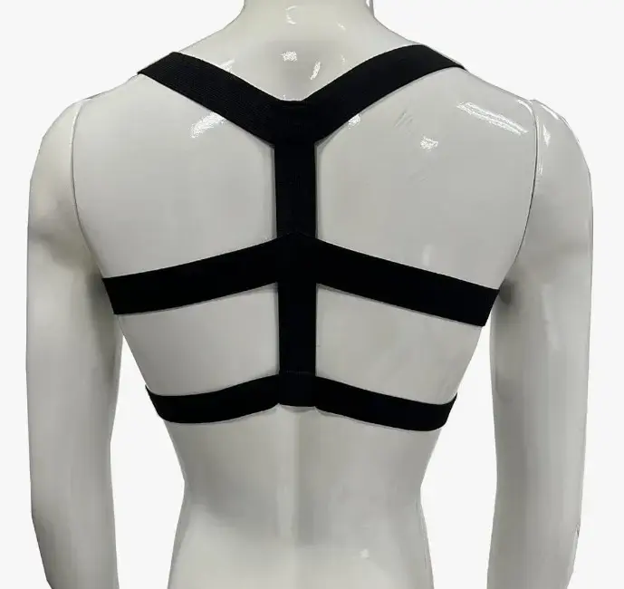 Arnés de Espalda Negro para Hombre