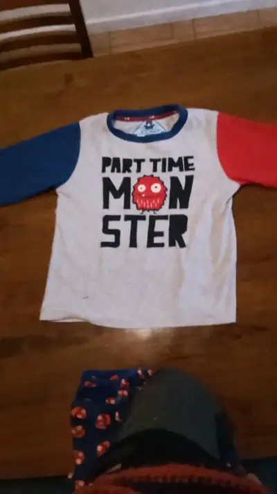 Pijama infantil Part Time Monster - miniatura 3
