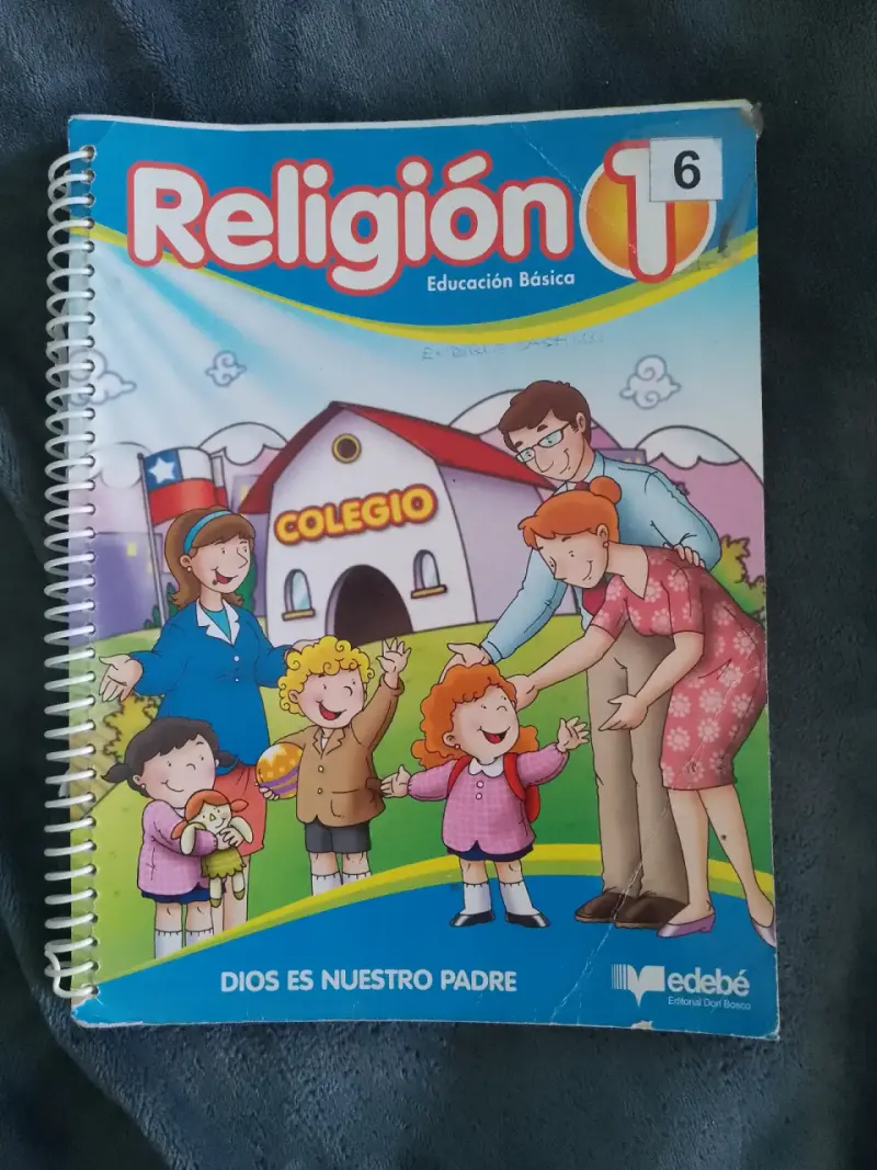 Libro Religión 1° Básico Edebé