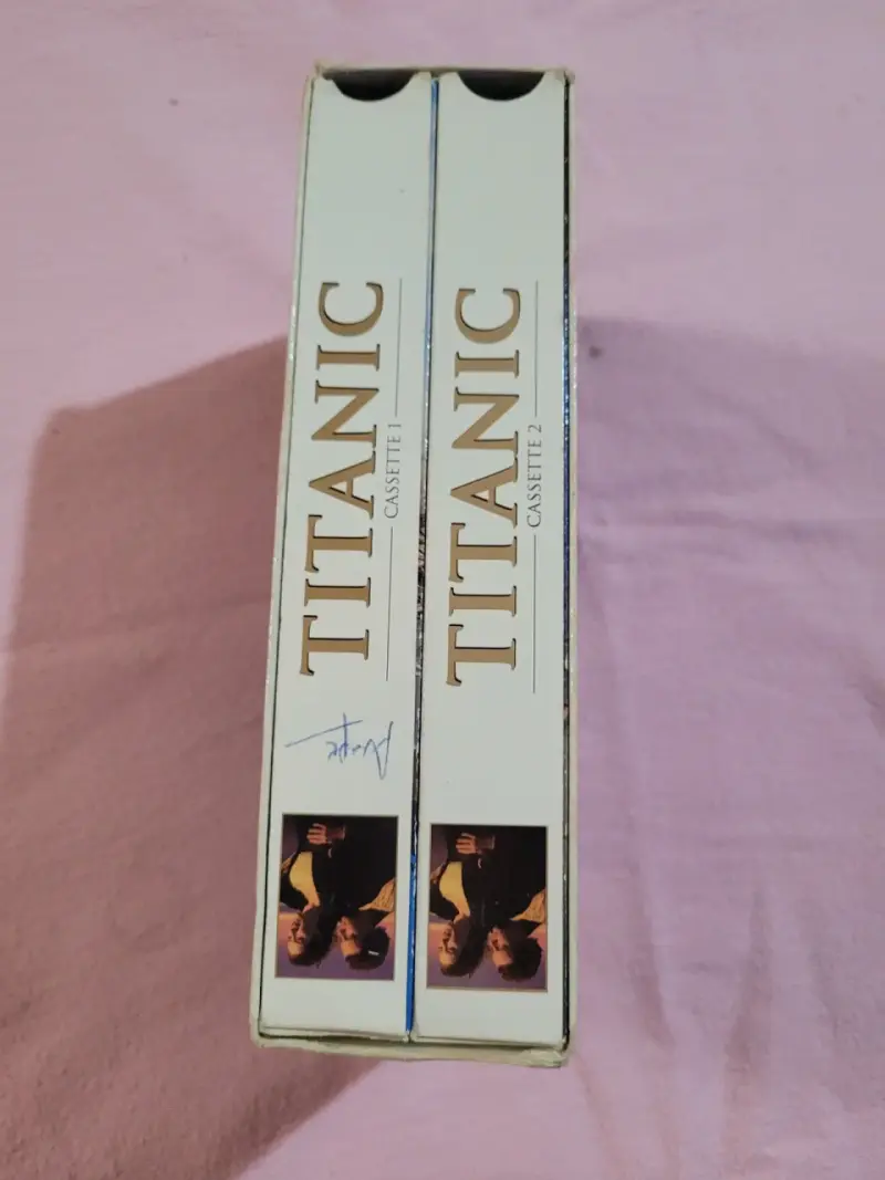 Set de VHS Titanic Edición Coleccionista - 2