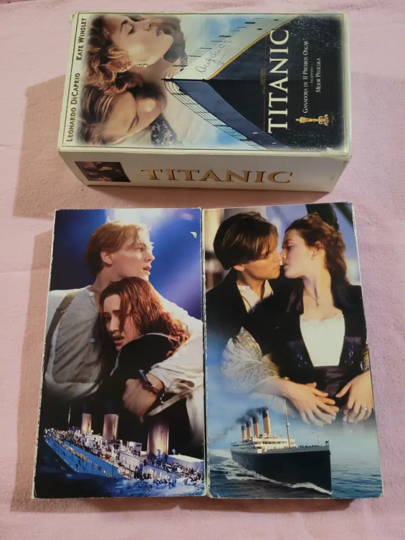 Set de VHS Titanic Edición Coleccionista - 3