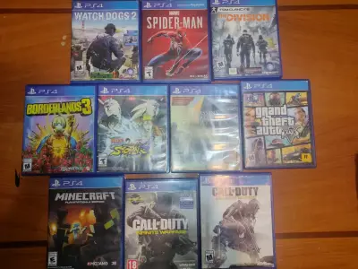 Lote de 10 juegos PS4 en buen estado - miniatura 1