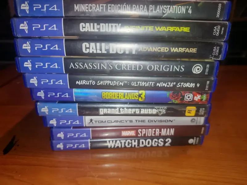 Lote de 10 juegos PS4 en buen estado - 2