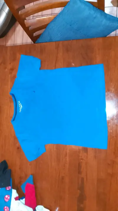 Polera azul Nautica para niño - miniatura 2