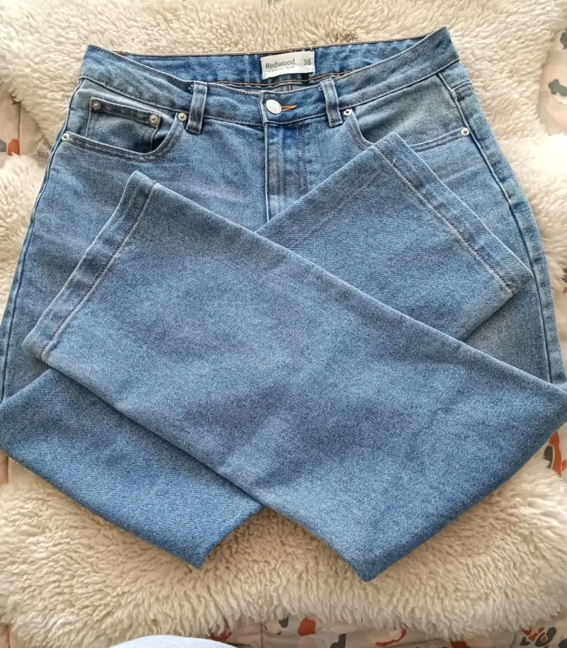 Jeans de mezclilla azul Redwood talla 38