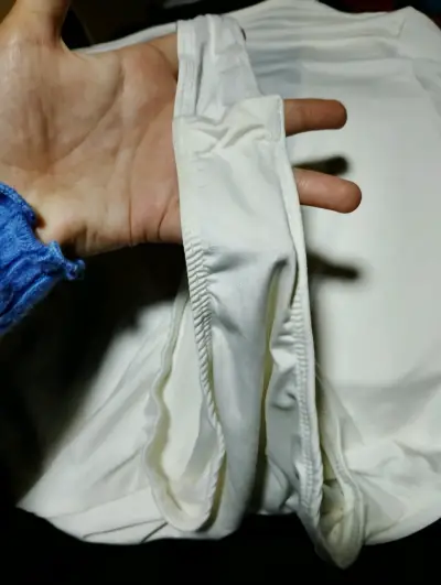 Body blanco de manga corta para mujer - miniatura 4