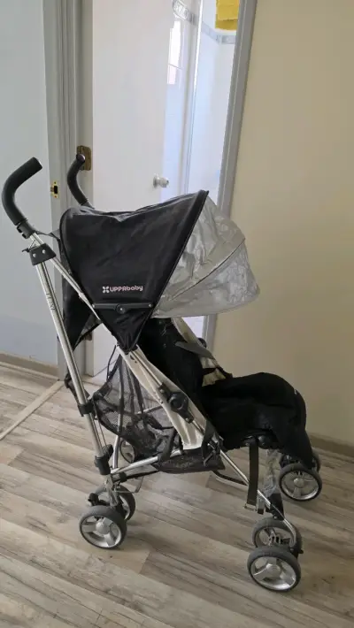 Coche de Paseo Uppababy Negro Plegable - miniatura 3