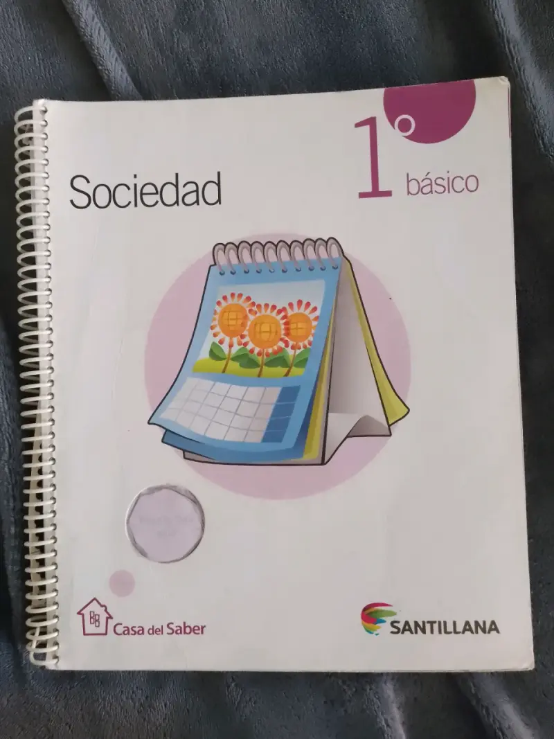 Libro Sociedad 1° Básico Santillana