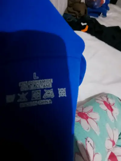 Top deportivo azul para mujer - miniatura 3