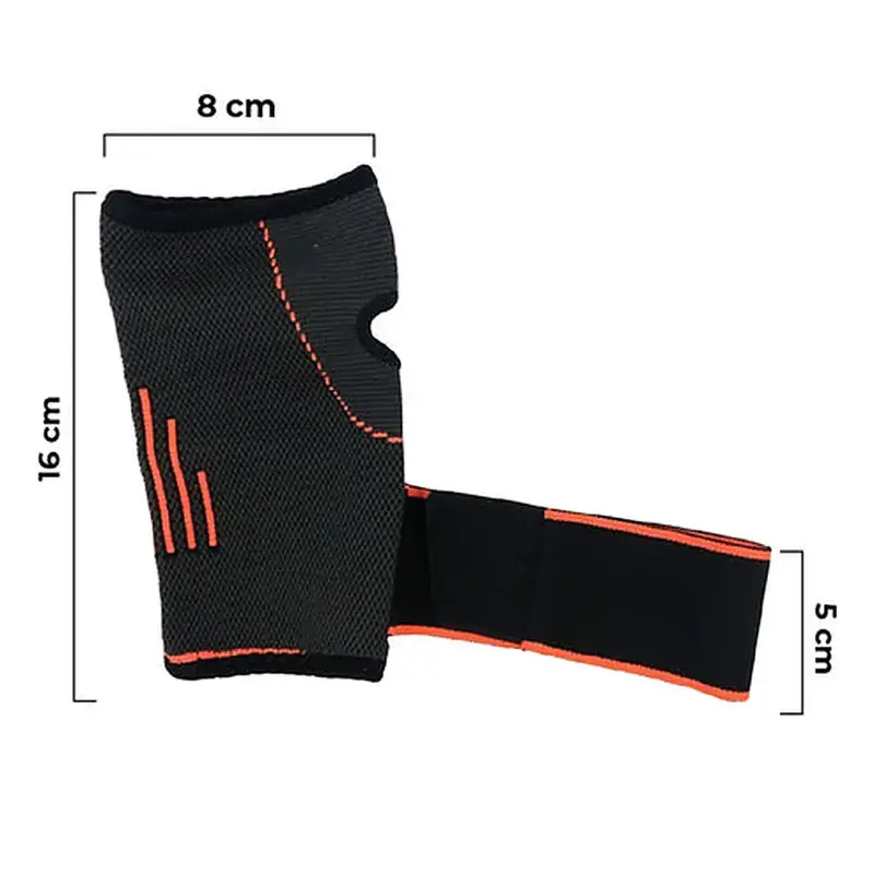 Muñequera Deportiva Ajustable con Velcro - 2