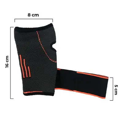 Muñequera Deportiva Ajustable con Velcro - miniatura 2