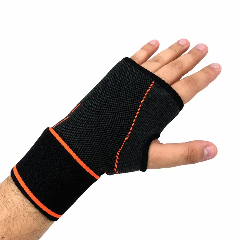 Muñequera Deportiva Ajustable con Velcro - 4