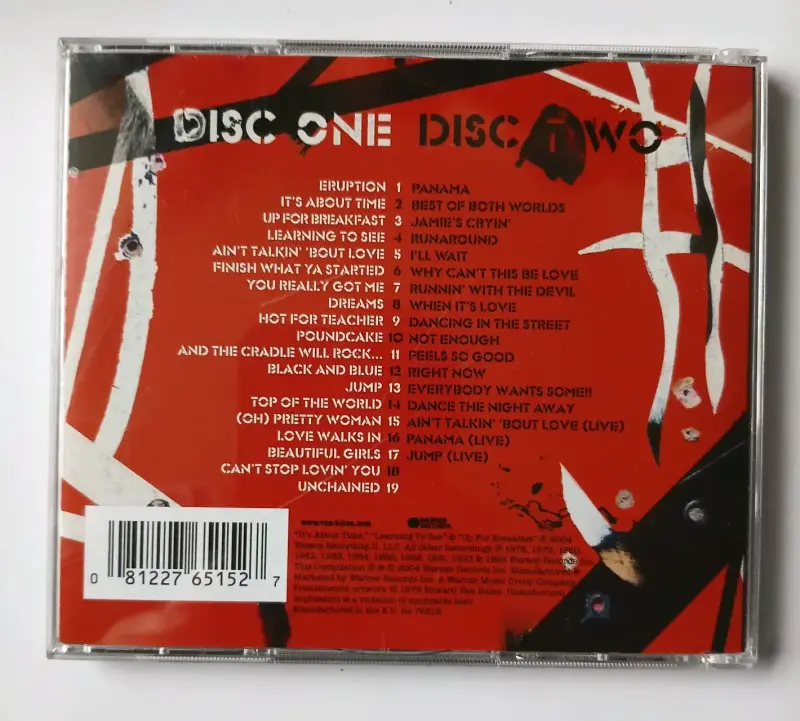 CD Van Halen The Best of Both Worlds - 2