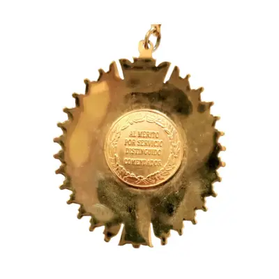 Condecoración Orden al Mérito Servicios Perú 2009 - miniatura 3