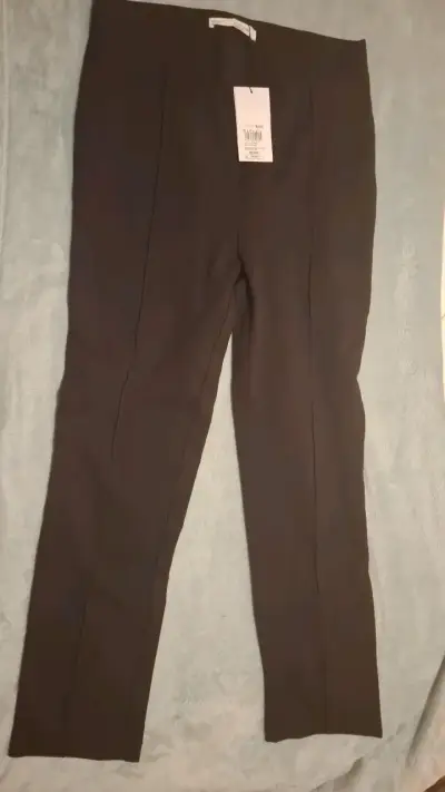 Pantalón de vestir marron para mujer - talla L - miniatura 1
