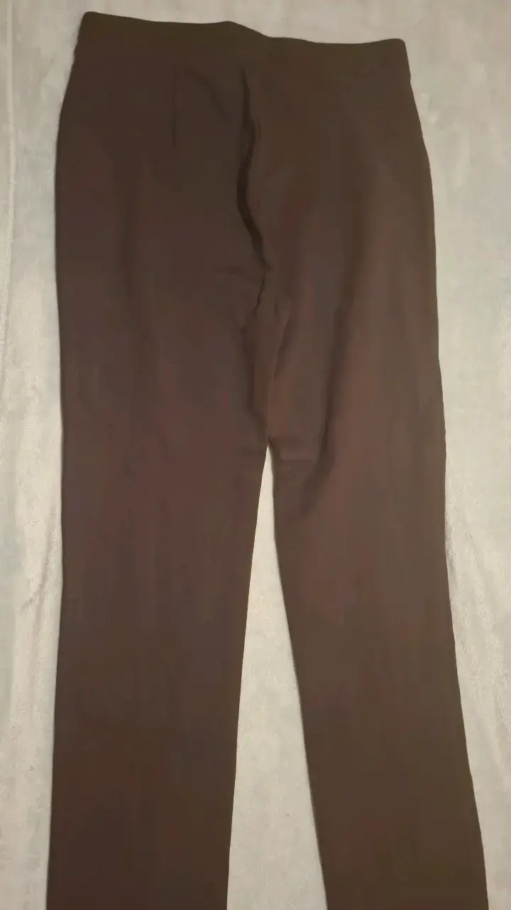 Pantalón de vestir marron para mujer - talla L - 3