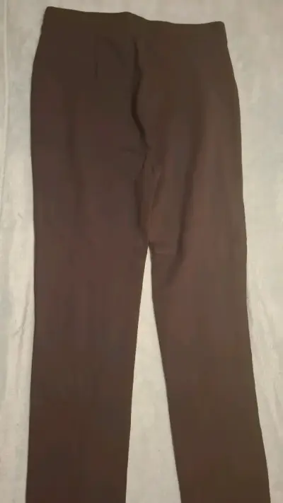 Pantalón de vestir marron para mujer - talla L - miniatura 3