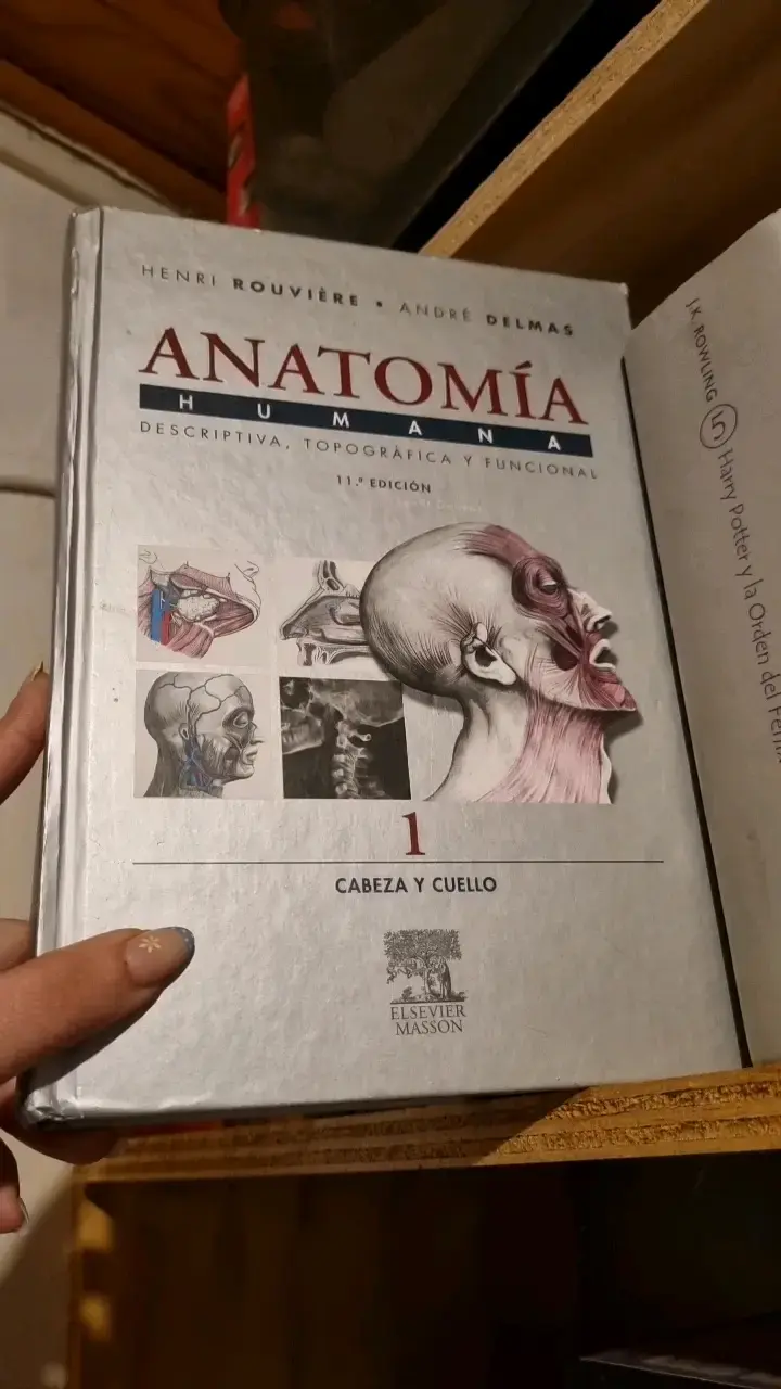 Libro Anatomía Humana Rouvière Cabeza y Cuello - 1