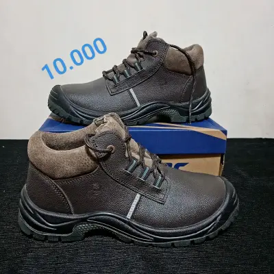 Botas de seguridad marrones para trabajo - miniatura 1