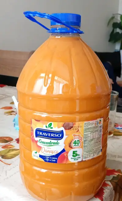 Jugo Concentrado Damasco Traverso 5L - miniatura 1