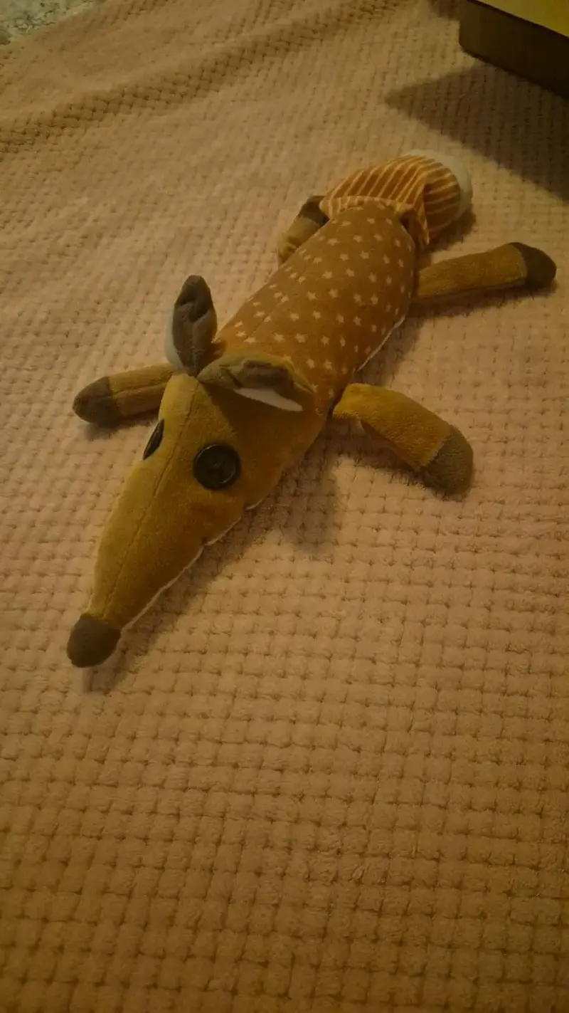Peluche zorro principito