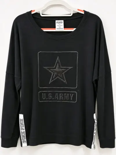 Polerón negro U.S. Army Pink Pink para mujer - miniatura 1