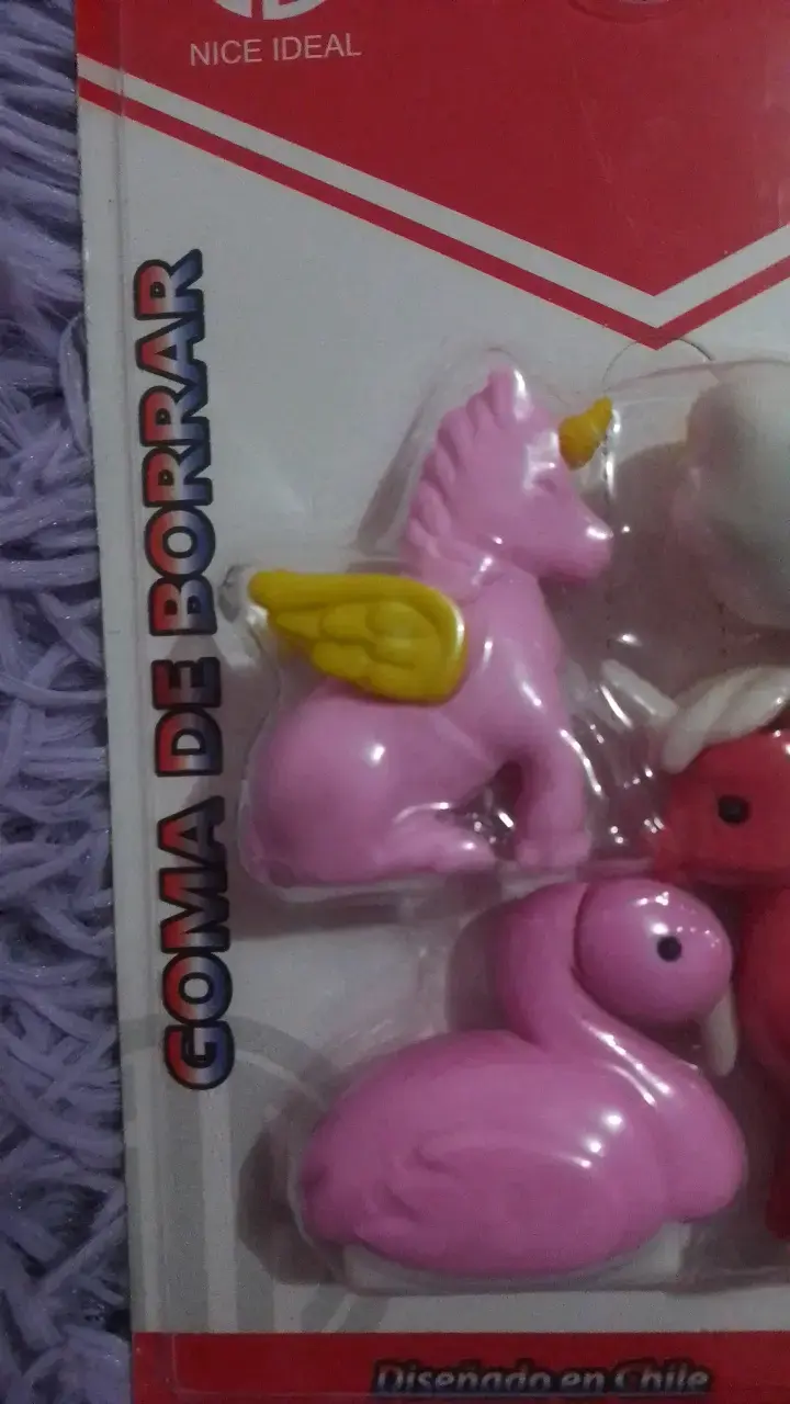 Set de gomas de borrar con diseños - 2