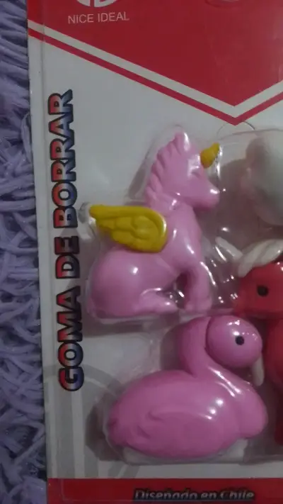 Set de gomas de borrar con diseños - miniatura 2
