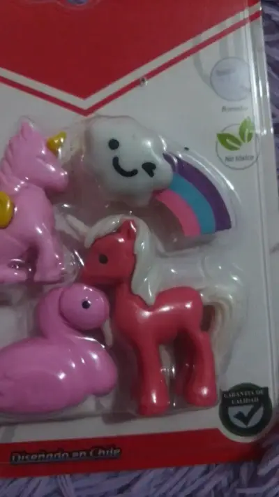 Set de gomas de borrar con diseños - miniatura 3