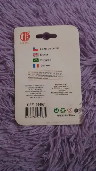 Set de gomas de borrar con diseños - miniatura 6