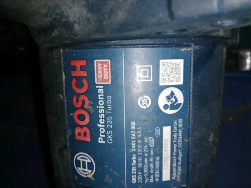 Sierra circular Bosch GKS 235 Turbo profesional - 2
