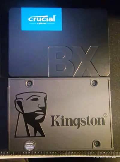 SSD Crucial 500GB y Kingston 480GB en buen estado - miniatura 1