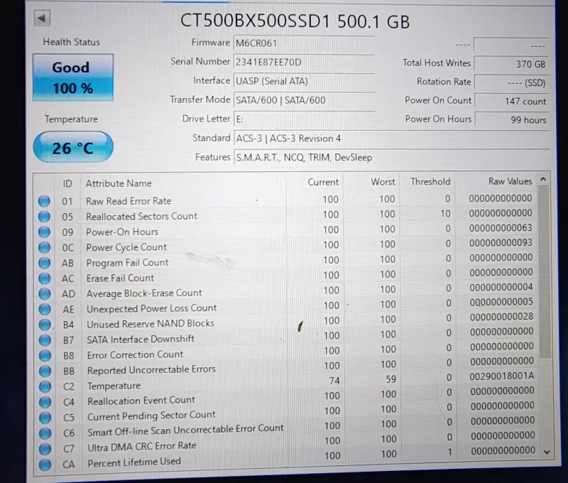 SSD Crucial 500GB y Kingston 480GB en buen estado - 4