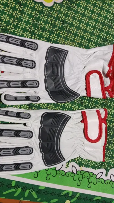 Guantes de protección Resistor blancos con refuerzos - miniatura 2