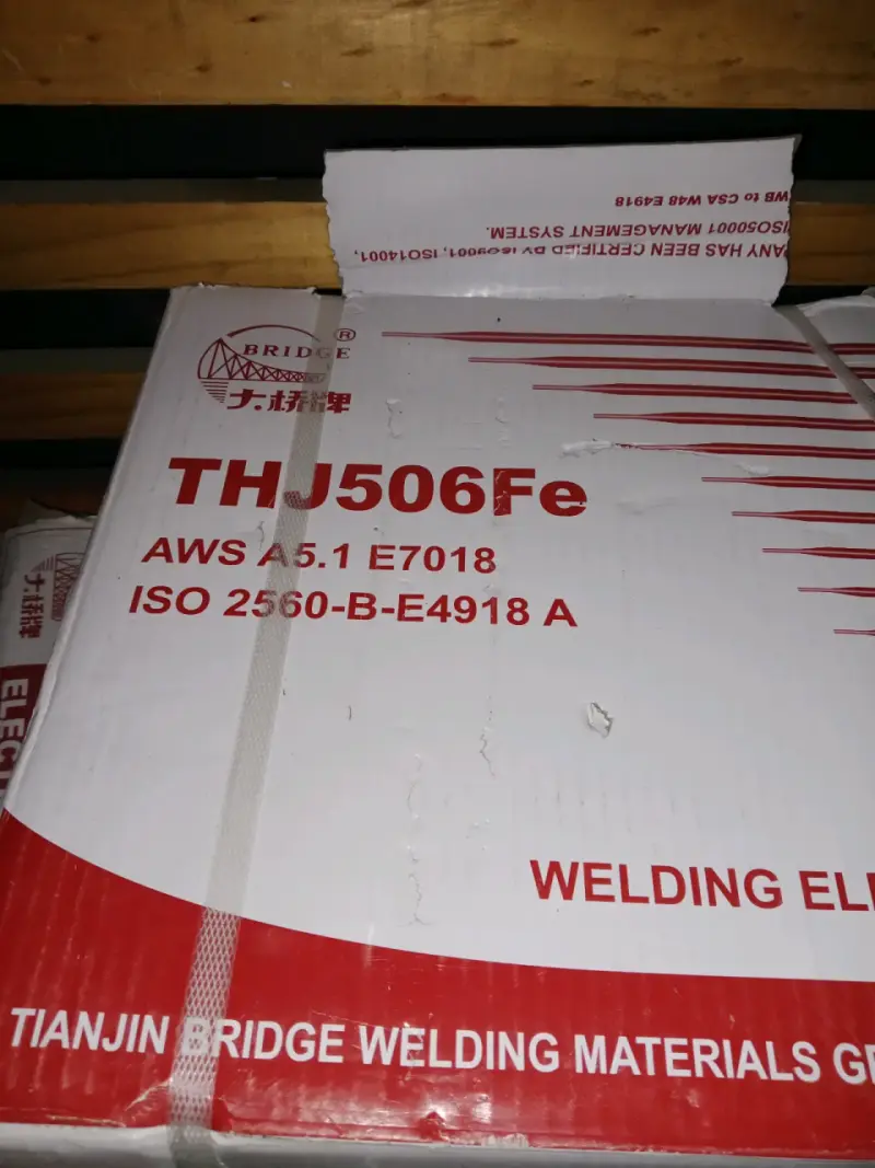 Electrodos de soldadura THJ506Fe 2.5mm 20kg - 3